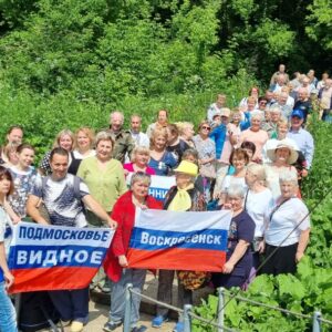 инвалиды МООО ВОИ совершают поездку на теплоходе по реке Ока